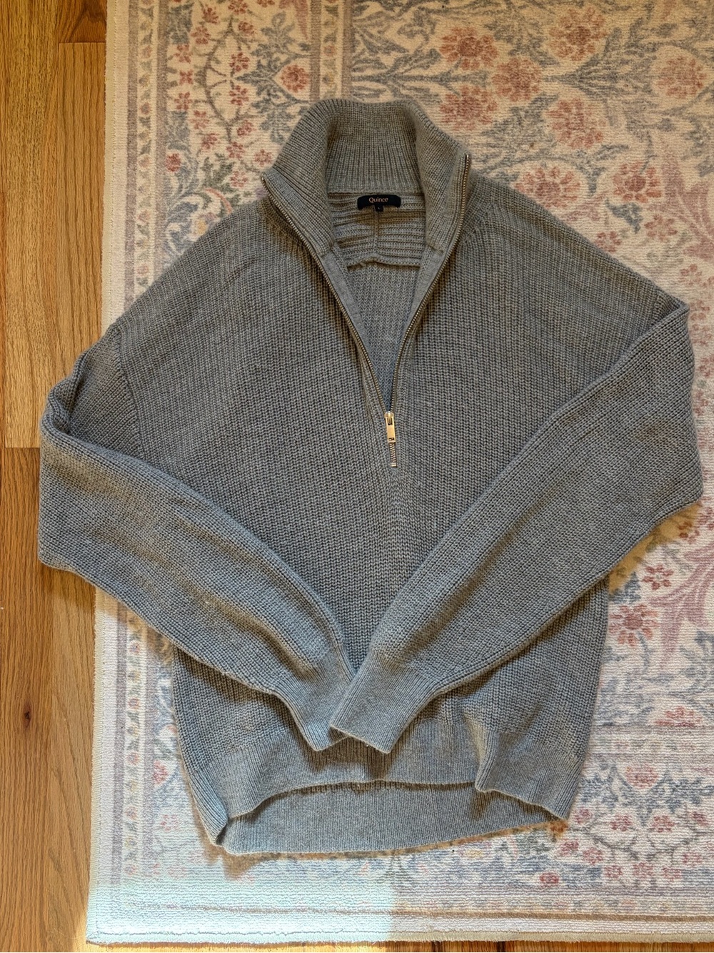 Quince Australian Merino Wool Half Zip